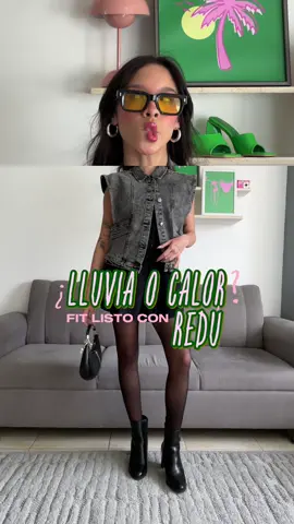 outfits para el calor y la lluvia repentina🥵🥶   todo lo que ves✨ hasta los accesorios son de @Redutienda 💚✨ allá te esperan✨ #fashion #OOTD #ideasdeoutfits #fashionvlogger #outfit #arreglateconmigo #outfitparalluvia #outfitparaelcalor 
