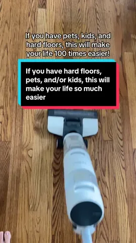 If crumbs under your feet and pet hair tumbleweeds rolling across your floor is driving you insane, this thing is a GAMECHANGER! I literally pull it out every day and clean all my floors in 10 minutes #typec #typecmom #CleanTok #cleaningtiktok #housekeeping #cleaninghacks #cleaningmotivation #cleaningtips 
