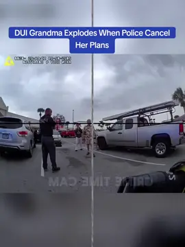 DUI Grandma Explodes When Police Cancel Her Plans #cops #copsoftiktok 