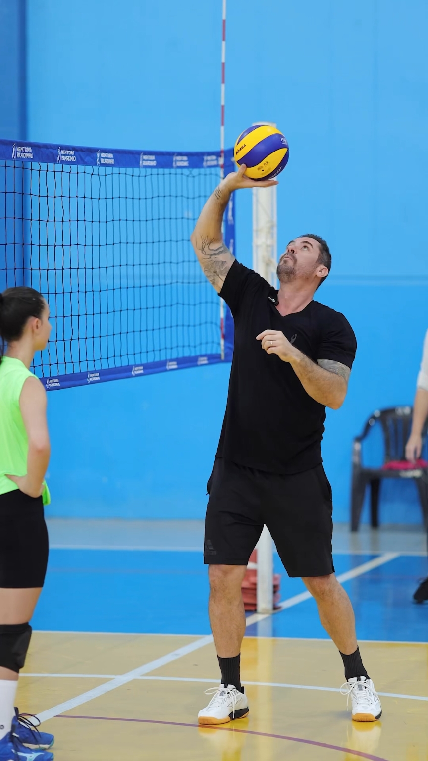 Mentoria Presencial 🎯🏐 Como jogar vôlei e aprender da maneira correta. Training for volleyball #volei #volleyball #ricardinhovolei #toquedomentor 