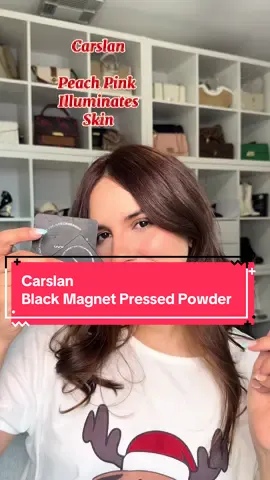 @carslan_us Black Magnet Pressed Powder #carslanpowder #settingpowder #makeup #carslan #pressedpowder #powder #makeuphacks 