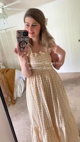 10/10 🤌🏻 this dress is so precious!! #summerdress #SummerFashion #dress #TikTokShop #tiktokshopfinds #dealforyoudays 