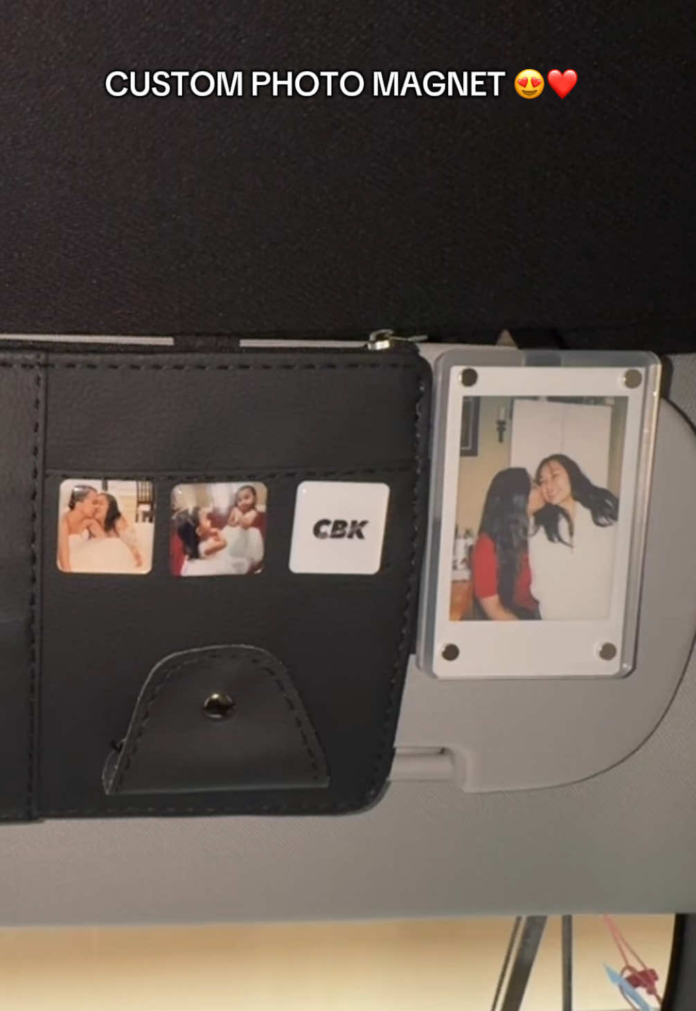 The perfect gift ❤️ idk about yall, but I love having pics in my car of my lil family 😍 my whole world. #relatable #Relationship #giftideas #couplegoals #ttshop #tiktokshopfinds #fypシ #foryou #photomagnets 