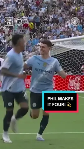 Phil makes it four! 💫 @FIFAClubWorldCup | June 14 - July 13 | Every Game | Free | DAZN.com | #FIFACWC | #TakeItToTheWorld #ManCity #PhilFoden