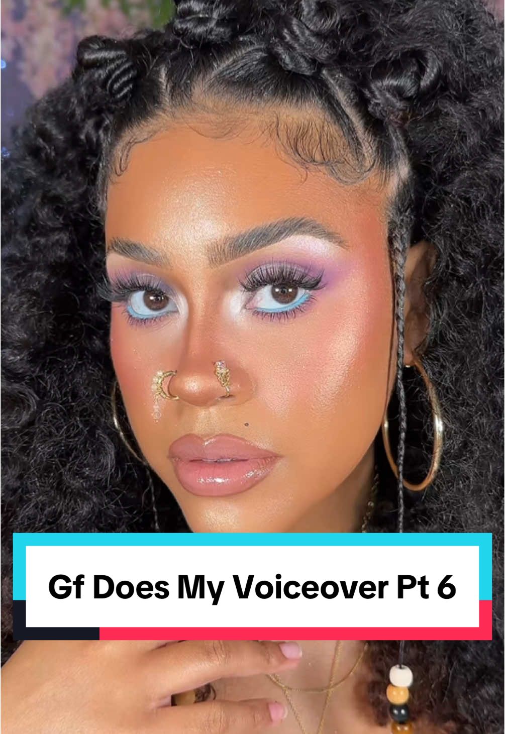 My beautiful sweet gf gets SO nervous to do these voiceovers so YALL BETTER BE NICE 😂❤️ #girlfriendvoiceover #grwm #getreadywithme #grwmmakeup #grwmroutine #wlw #lesbiantikok #fyp 