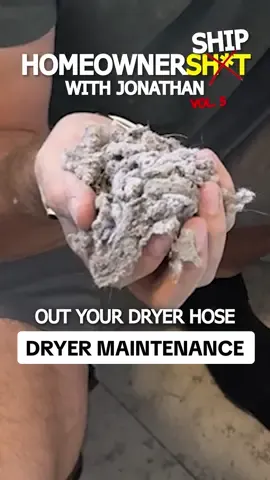 Built-up lint is the leading cause of house fires & slows down drying.  Keep things running safely and efficiently by cleaning your dryer vent once or twice a year. It helps prevent fires, lowers your energy bill, and can extend the life of your dryer. #dobetter #homeownership #maintenance #homeownertips #homesafety #creatorsearchinsights 