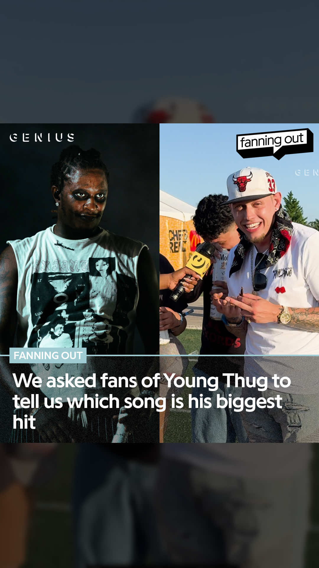 fans got to see #youngthug return to the stage this past weekend at #summersmash 🎤🎶 see which #thugger song won out of “stoner”, “digits”, “best friend”, and more! 🗣️ #genius #fanningout #lyrics #rap #raptok #hiphop #musicfestival #viralmusic #chicago #music 