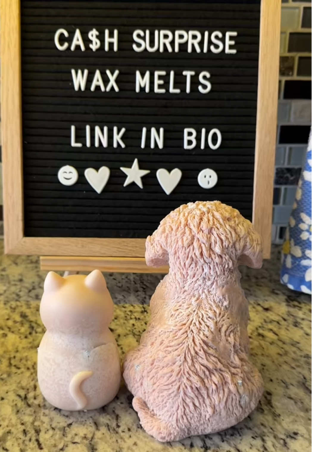 These #cashwaxmelts are like the adult version of a labubu! 😂 #fyp #cashsurprise #giantwaxmelt #dogcat 