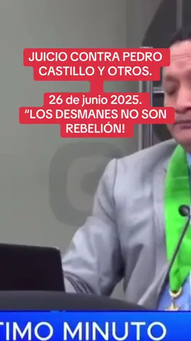 Comparto con ustedes un fragmento de la audiencia de hoy y mi intervención ante una prueba documental que acredita para mí desmanes más no rebelión. Compartan y comenten, siempre me interesa leer sus comentarios. #poderjudicial #hayrtonarizaga #fiscalia #pena #pedrocastillo #junio #viralditiktok #juliaca #abogado 