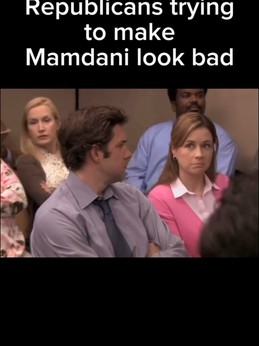 Congrats New York! #NewYork #Mamdani #zohranmamdani #rightwing #leftwing #right #left #politicaltok #parody #theoffice #humor #comedy #democraticsocialism #moderate #liberal #conservative