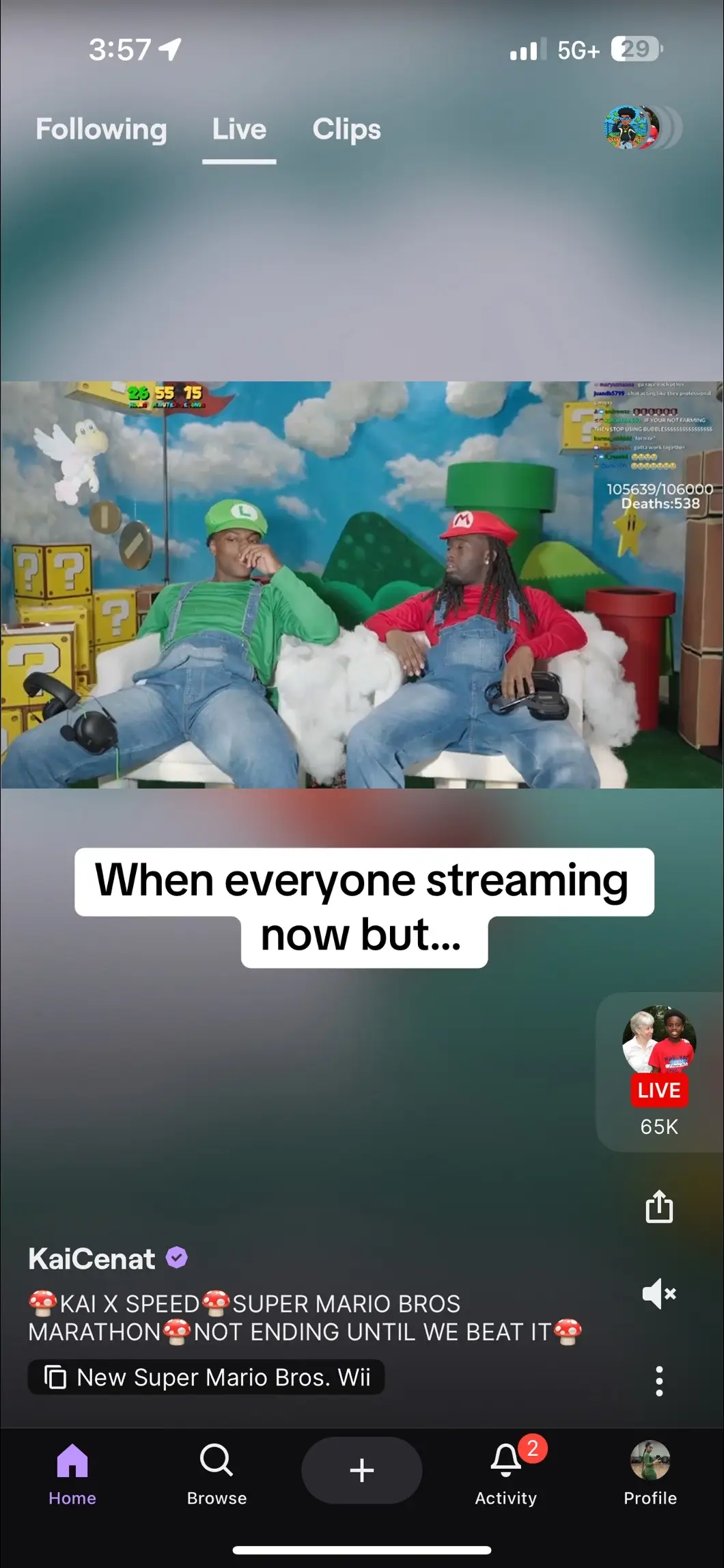 OG still stands 😅I’ll get on a stream tho!  Where my small YouTubers at! 🫶🏽  #yohtuber#stayconsistent#fyp#blackcontentcreator#smallyoutuber#twitchstreamer