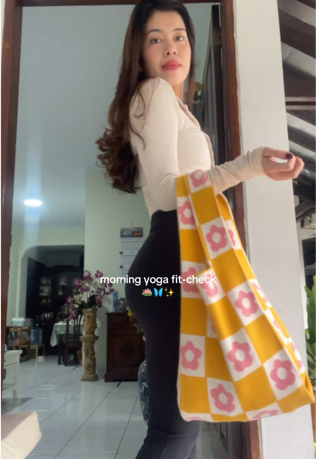 hehehhe #fitcheck #yoga 