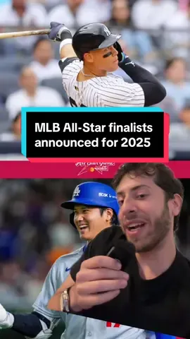 MLB All-Star finalists announced for 2025 #greenscreen #MLB #allstar #baseballszn #mlb2025 #mlballstargame