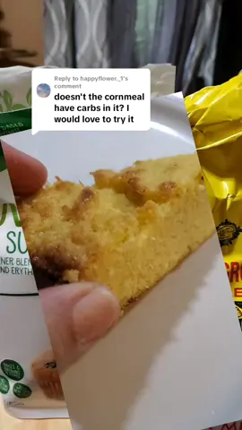 Replying to @happyflower._1  net carb calculation on this delicious low carb cornbread #homemade #cornbread #lowcarb #lowcarbrecipes #cornbreadmix #jiffy #netcarb #carbs #fiber 