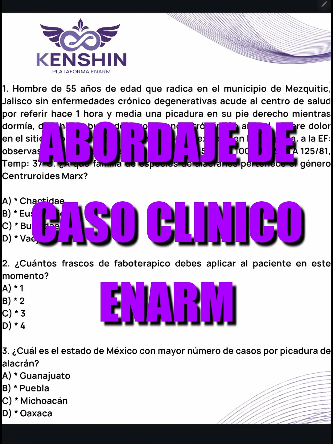 ¡Inscripciones abiertas ENARM 2026! Sólo 200 lugares por año. Inscríbete en nuestra página web: kenshin.mx y sé residente Para más información manda whats al 33 2798 6408 #kenshinenarm #ENARM #ENARM2025 #medicinageneral #estudiantedemedicina #medicina #medstudent #mip #internado #internadomedico