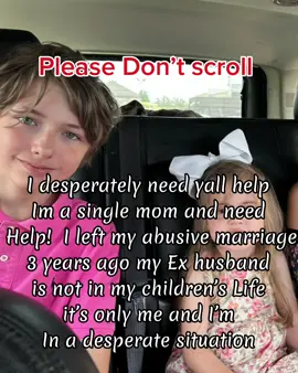 Please help!  I’m a single mother..  My ex is not in my children’s life.  He stopped paying child support 2 months ago and I desperately need help paying our rent.  I did not want to make this Tik Tok but I have no other options!  I don’t have a village I lost my mother a year ago and have been stuggling ever since..  If you can only like share and engage then it would truly mean the world to me and my children!  I put my cash app in my bio..  God bless #support #help #helpme #familysupport #community #jesus #christiantiktok #momtok #singlemom 