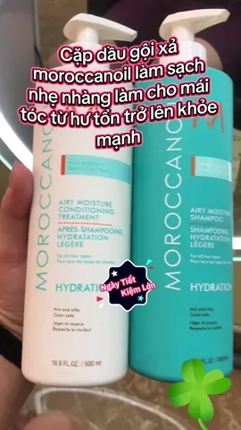 Cặp dầu gội xả MOROCCANOIL giúp làm sạch sâu chân tóc mượt chắc khỏe #căpdaugoixamoroccanoil#phunghuong1975banhangtiepthilienket #xaykenhtiktoklenxuhuong 