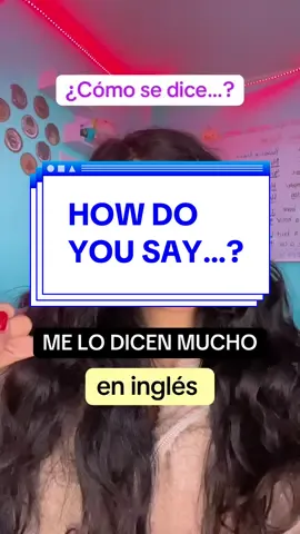 ¿Cómo se dice? 🥺 #inglesparatodos #ocavarenglish #englishteacher #inglesbasicoparahispanos #fypperu #peru🇵🇪 