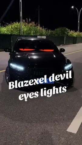 Blazexel programmable devil eyes lights for car bus and truck with different sizes#car #cars #carsoftiktoks #caraccessories #truck #leddisplay #ledscreen #trucklights #devileyes #fyp #viral #auto #carlovers 