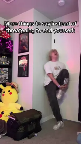 Replying to @quinn comment more things you say instead of threatening to end it all