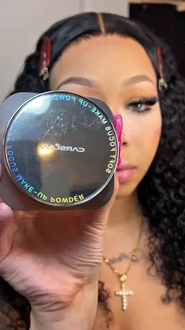 @carslan_us enjoyed the products thank you so much !! ☺️ #carslanpowder #carslanwaterproofpowder #carlsanloosepowder #makeup #makeuptutorial #settingpowder #blackgirlmakeuptutorial 