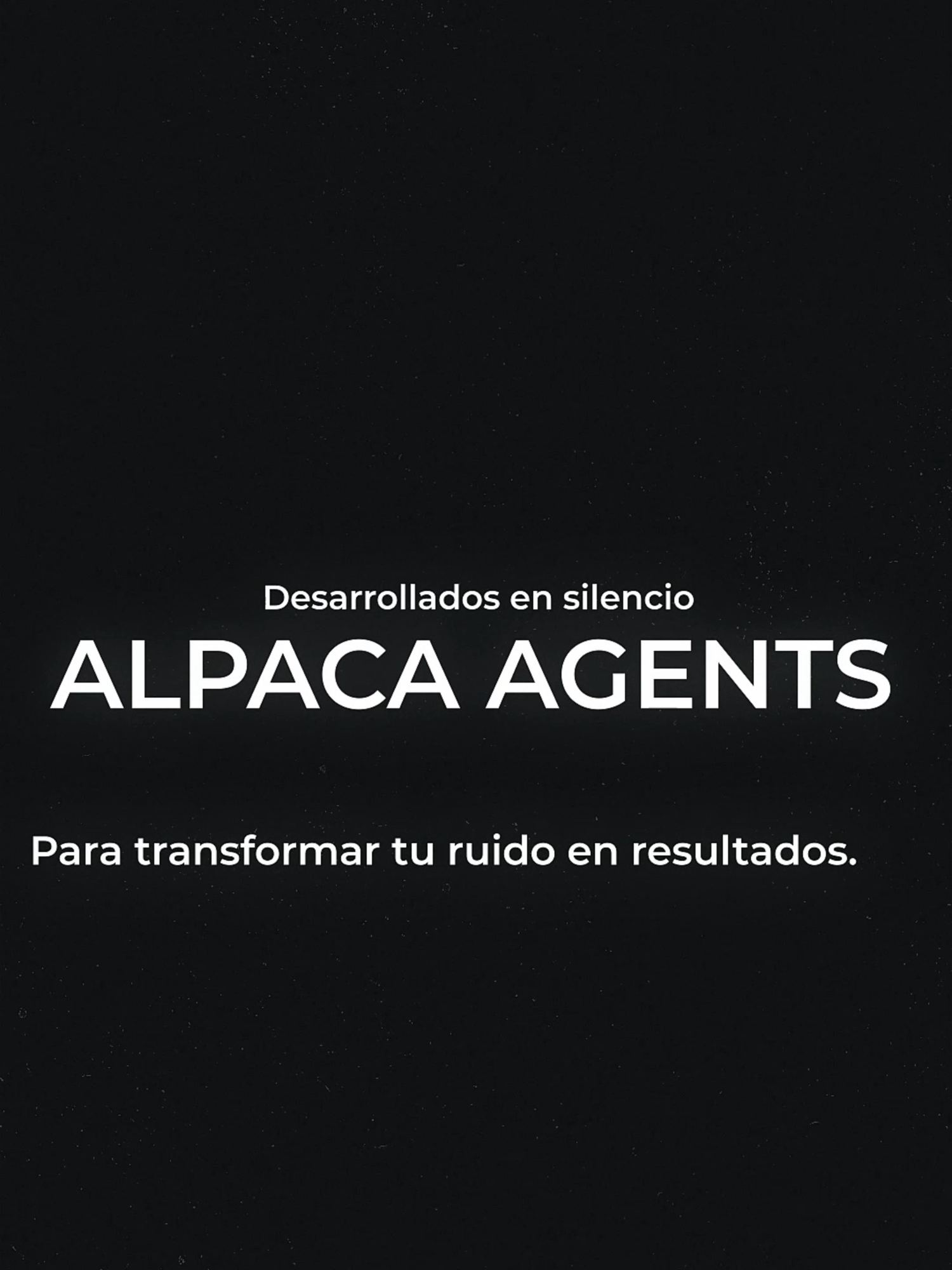 ALPACA AGENTS No tienen cuerpo. Pero piensan contigo. Son agentes digitales entrenados para adaptarse a tu forma de trabajar, anticipar tus tareas y potenciar tus ideas. Diseñados por Alpaca. Nacieron en código. Crecen con tu flujo creativo. Esta no es una herramienta más. Es la evolución silenciosa del trabajo. Activa tu primer agente. El futuro ya colabora contigo #inteligenciaartificial #ia #alpaca