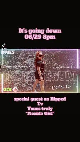 It’s about to go down @Ripped TV it’s a show you don’t wanna miss 💯💯💯 #podcast #interview #rippedtv #fyp #famous #famousfr😘 #floridagirl #floridalife 