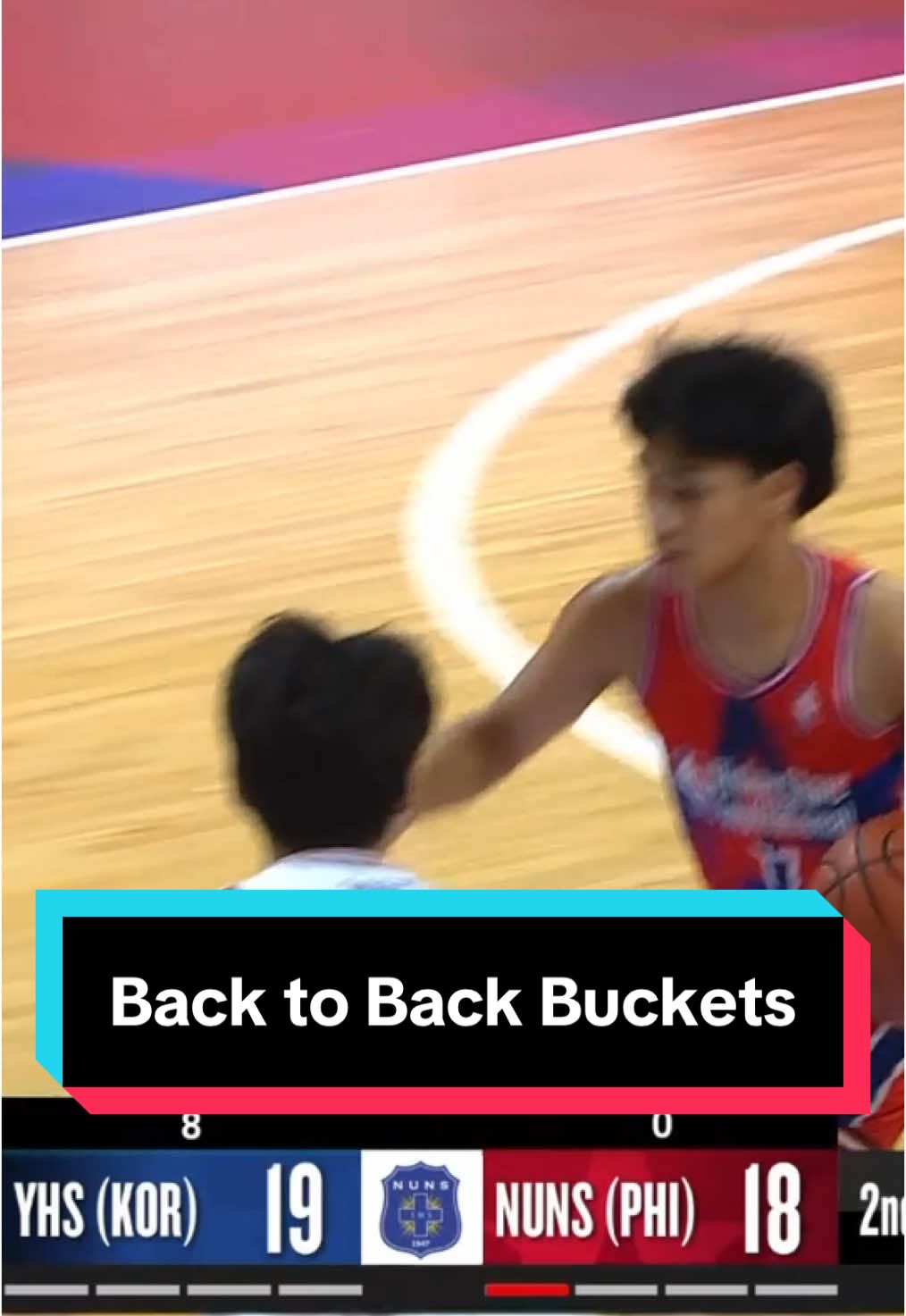 2 straight baskets for NUNS c/o Lebron Manding and Rob Celiz! 🔥 #NBARisingStarsInvitational #NBAPhilippines #BasketballPH #SportsOnTiktok 