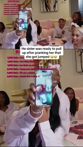 #summayah #akia #girlsnight #prank #fyp she was ready to pull up yall😂