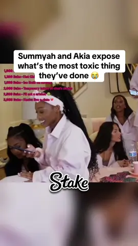 Summyah and akia play what’s the most toxic thing they’ve done #summyah #akia #streamer #fyp 