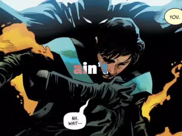#BATMAN ##NIGHTWING NOT A SHIP, I REPEAT NOT A SHIP, tbh i made this while laughing abt the fact that batman and the titans canonically have a dislike for one another (or at least the titans don't like him lol) #brucewayne #robin #nightwing #richardgrayson #dckgrayson #dc 