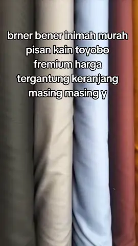 kain katun toyobo murah kualitas premium#toyobo premium#fypシ゚viral #fypppppppp #fyp #mahogany#
