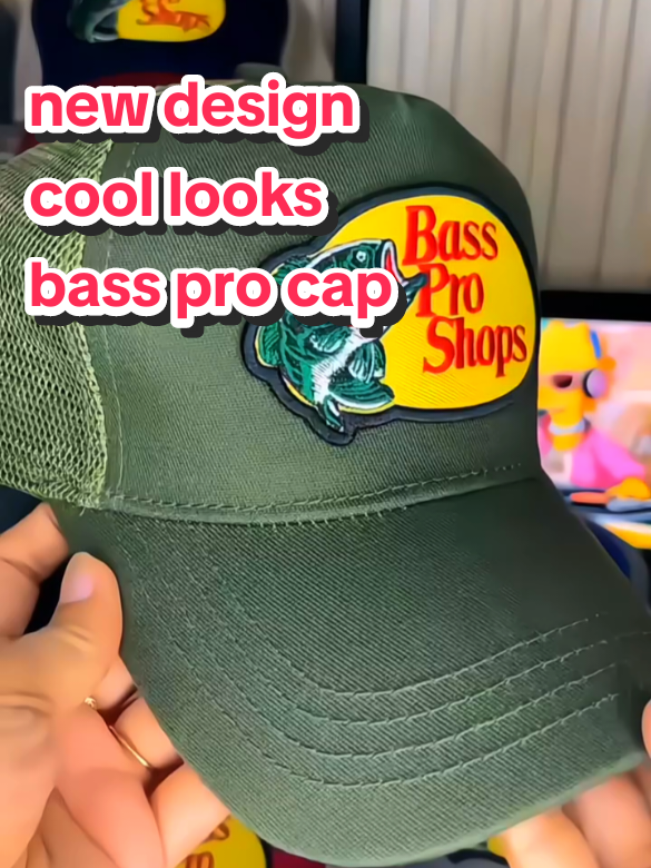 Stay cool and trendy with this Bass Pro Shops snapback cap!  Perfect for men and women, this breathable mesh baseball cap features a trucker style and unisex design.   #bassproshops #snapback #baseballcap #trendy #unisex #mesh #truckerstyle