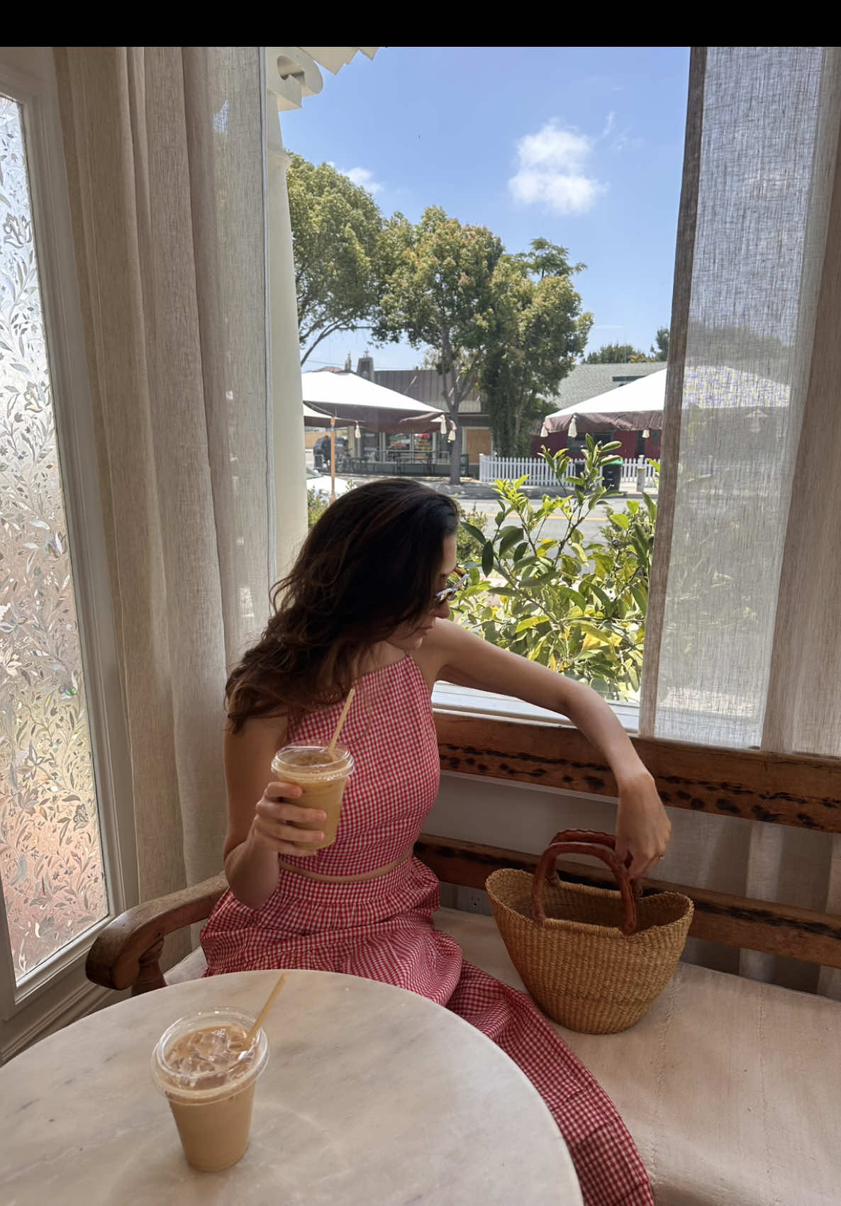 Nothing screams summer time like this set 🍒 #summeroutfitinspo #summeroutfitideas #cottagecoreaesthetic #outfitinspo #over40style 
