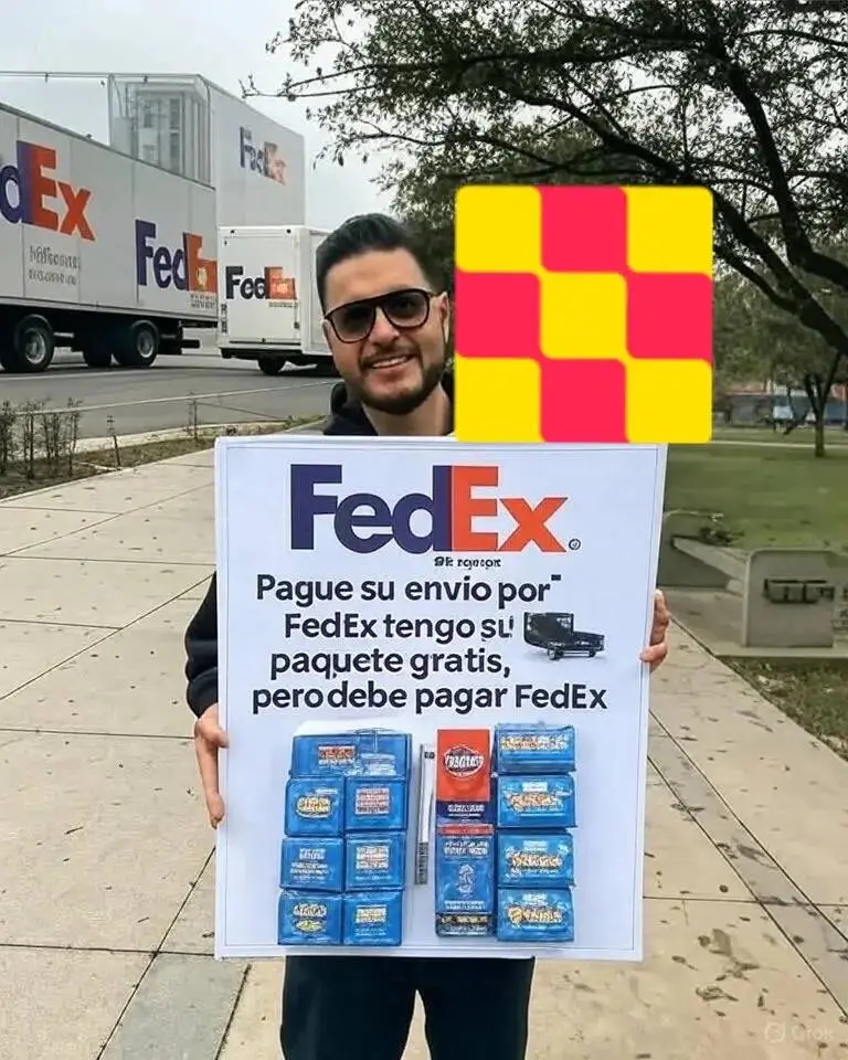 Hola amigo, solo tienes que pagarle al gerente de entrega de FedEx la tarifa de envío.#ecuador🇪🇨 #ecuador 