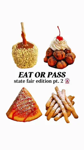 What would you eat? 🎡 #eat #eatorpass #eating #pickyeater #picky 