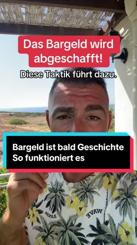 Das Bargeld ist auf dem Weg, abgeschafft zu werden. Das wird aber nicht sofort passieren, sondern mit der üblichen Salamitaktik. Die Freiheit stirbt Zentimeter Weise und das wird auch mit Bargeld passieren. Hier sage ich dir, wie das passieren wird. Für mich ist Bitcoin und Kryptowährung die Lösung. Was ist deine Meinung? #Bitcoin #Kryptowährungen ##Kryptowährung###krypto##xrp##Ethereum##Bargeld##bargeldabschaffung##digitalereuro