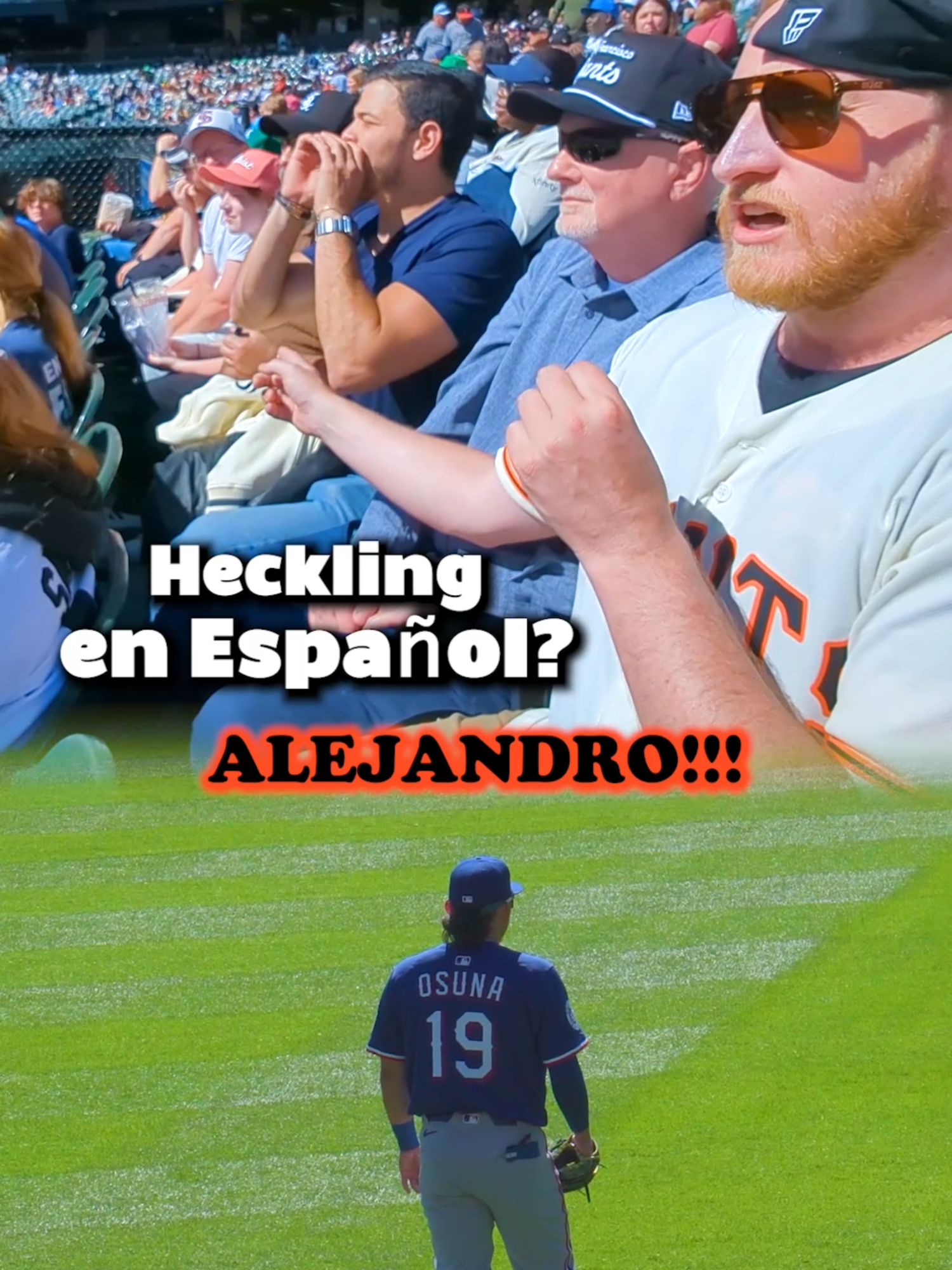 Chirps en Español?! 🤭 #heckling #baseball #trevschirps #whitesox #rangers #spanish  @rangers @whitesox