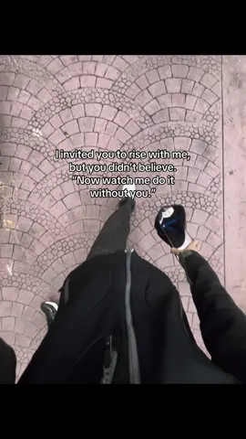 you only believed in the finish line