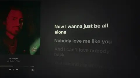 Moonlight-Ali Gatie 01:00   #music #lyricsvideo #viralvideo #foryoupage #viral #applemusic 