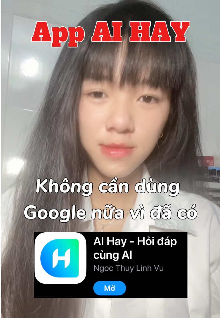 Dùng ngay app AI HAY này để học bài và giải bài nha siêu tiện luôn! #AIHAY #aimoi#appgiaibaitap #fyp #xh #xuhuong 