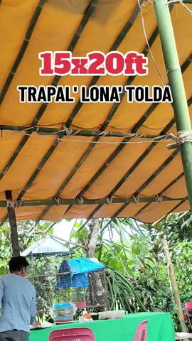 15x20FT Malaki at pwdeng gawing damara, Sulit na sulit ka talaga dito bossing... #trendingtrapal #trapallona #trapal #makapalnatrapal #matibaynatrapal #makapalnalona #matibaynalona #tolda #murangtrapal 