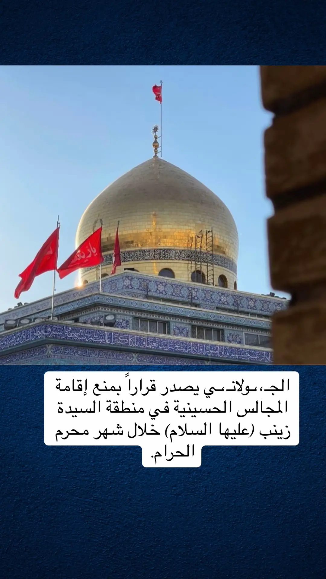 #السيدة_زينب_سلام_الله_عليها #اضواء 