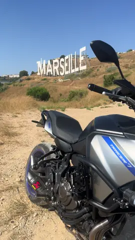 Ouvrez les yeux, vous êtes à Marseille 👀☀️🔵 #fyp #marseille #bikelife #moto #tracer700 #tmax530 