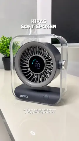 Kipas Soft Spoken, Kipas Asik Gak berisik. Kipas meja bomidi ini cocok banget bestian sama kamu yang suka ketenangan. #kipas #kipasangin #kipasanginportable #kipasmini #kipasportable #kipasmeja #kipasbomidi 