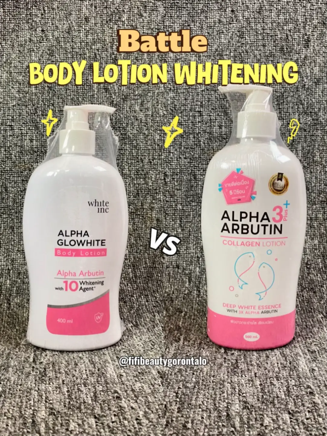 Bosan dengan lotion yang ga ada hasilnya ‼️ coba ini 😎#alpha arbutin #whiteinc #pemutihbadan #lotionviral #fypシ 
