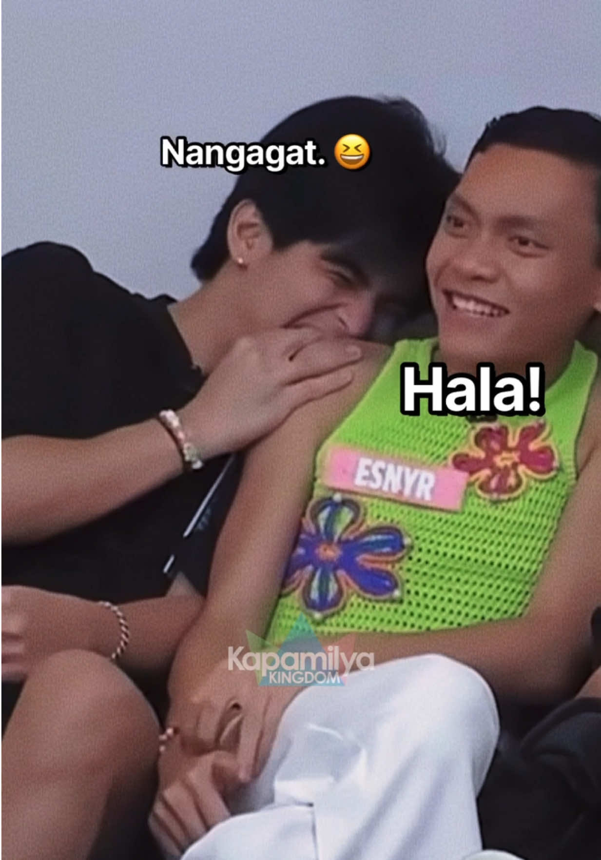 Masasaktan ka pala kapag pinatawa mo si Will. Nangangagat kapag late na-gets ‘yung joke! 🤣 #PBBcollabWithGMA #PBBCelebrityCollabEdition #PinoyBigBrother #PBB #WillAshley #Esnyr #KapamilyaKingdom