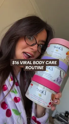 The viral $16 body care routine you need to know about. The Dove Exfoliating Polish Range retails for $16 and is formulated with 1/4 moisturising cream, no sulphates and is the magic potion against those pesky ingrown hairs. The range includes: Dove Colloidal Oatmeal and Calendula Oil (Lightest) Crushed Lavender And Coconut Milk (Light/Medium) Pomegranate and Shea Butter (Medium - My personal favourite) Brown Sugar & Coconut Butter (Deepest) The easiest skinvestment I've ever made for soft, smooth skin. Enjoy! @Dove Beauty & Personal Care #DoveANZ #Dovebodypolish #bodyscrub #skinvestment