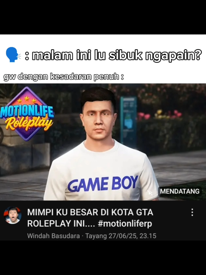 otw trending #1 lagi ga sih😋 #motionlife #windahbasudara #gtarp #sumbul #deja #louis #ilham #4blood #roleplay 