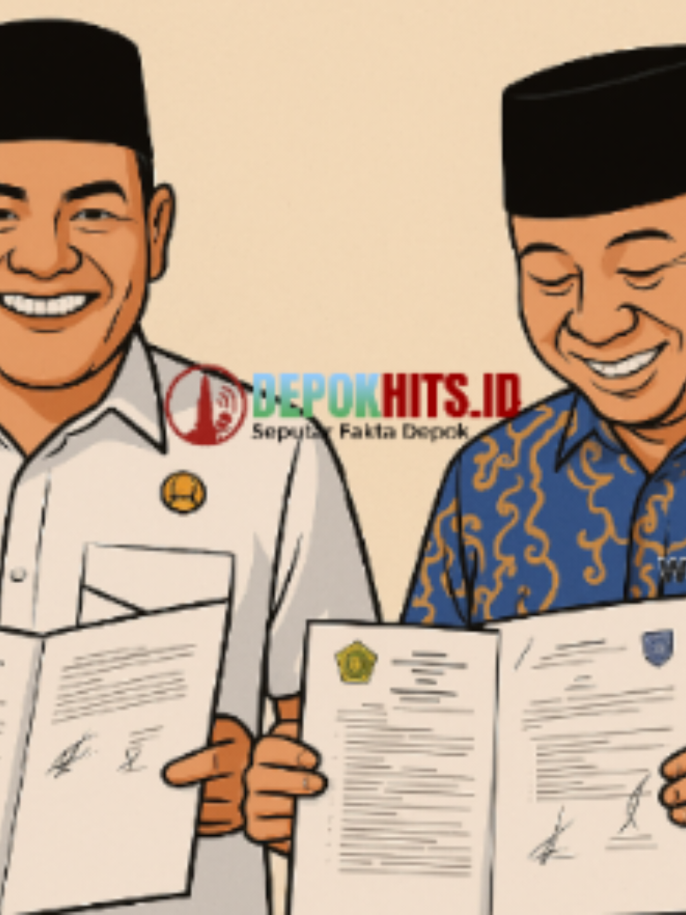 Depok Gratiskan Sekolah Madrasah! 11 MTs Swasta Masuk Program Sekolah Gratis 🎓✨ 📢 Kabar gembira dari Kota Depok! Wali Kota Supian Suri resmi menandatangani MoU dengan Kemenag Depok untuk menambah 11 MTs swasta ke dalam Program Rintisan Sekolah Swasta Gratis (RSSG). Artinya, ratusan pelajar kelas VII tahun 2025 bisa sekolah GRATIS di madrasah berkualitas! Ini langkah nyata Pemkot Depok dalam mendukung pendidikan berbasis agama yang inklusif dan merata 🙌 Yuk dukung pendidikan gratis untuk semua! 📍 Tonton daftar MTs-nya, siapa tahu ada di dekat rumahmu. 📩 Share ke teman & keluarga, biar makin banyak yang tahu info penting ini! simak selangkapnya di google ketik depokhits.id  #SekolahGratisDepok #pemkotdepok  #MadrasahGratis #SupianSuri #MTsDepok #DepokUpdate #BeritaDepok #RSSG #PendidikanGratis #ViralDepok #MadrasahBerkualitas #Kemenag #MoUDepok #AnakDepok #DepokCerdas #InfoDepok #KotaReligius #WargaDepok #TikTokBerita #FYPIndonesia #FYPDepok #depokhits #fyp #viral 